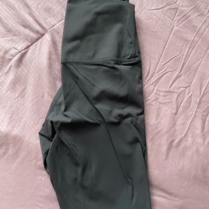 Gray workout leggings